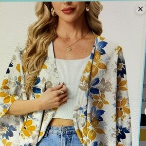 Two-Tone Gold and Silver Crystal Link Statement Ring